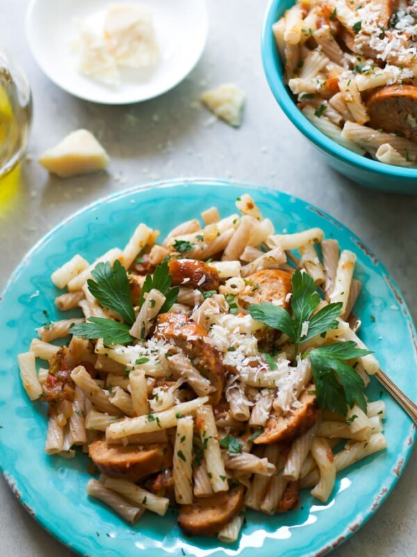 Sausage Quinoa Pasta