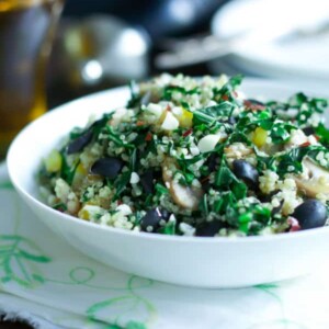 Kalamata Collard Quinoa Salad