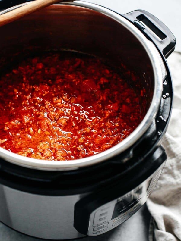 instant pot meat sauce in pressure cooker